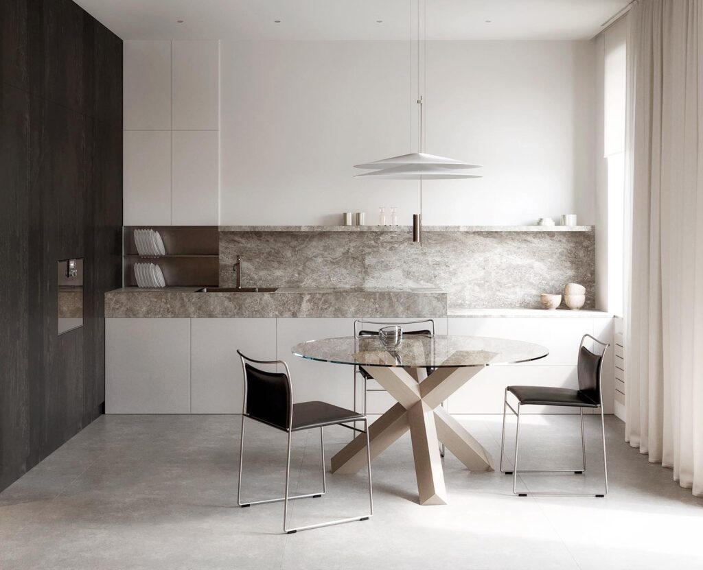 Contemporary Kitchen and Dining Space Designed by Sivak+Partners