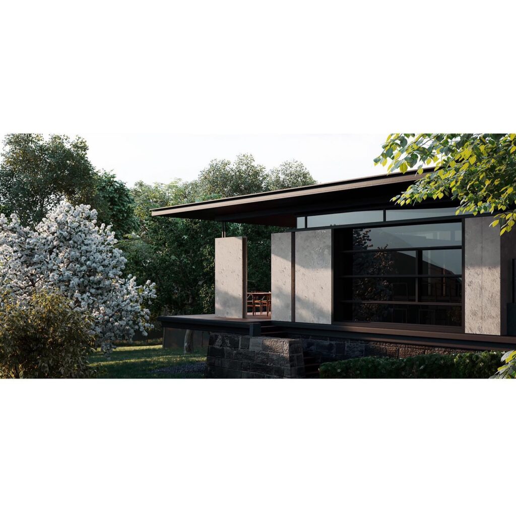 Contemporary Outdoor Pavilion with Sleek Design