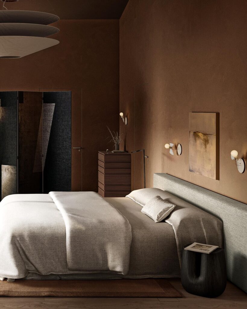 Cozy Bedroom Design by Sivak+Partners