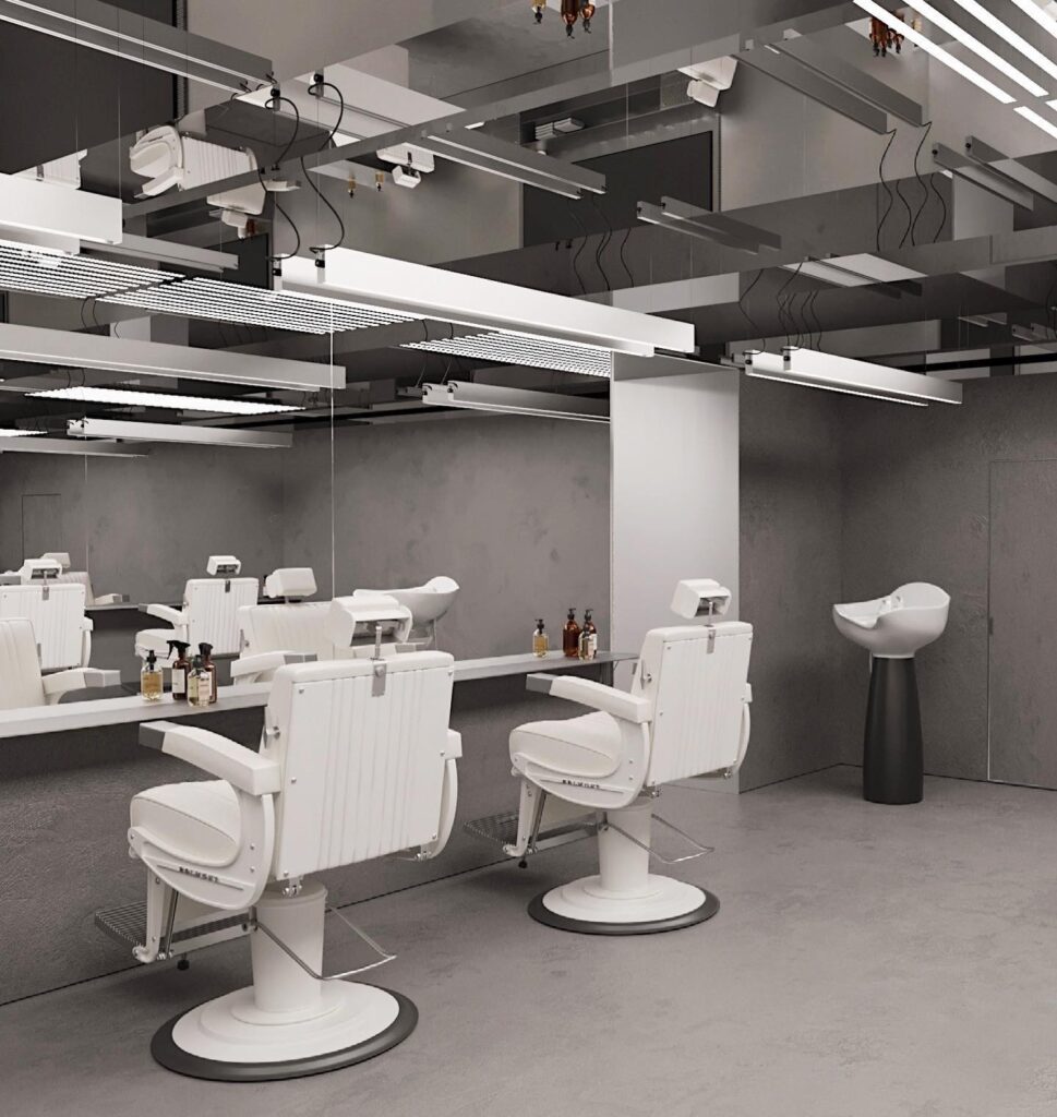 Interior Design of a Salon by Sivak+Partners