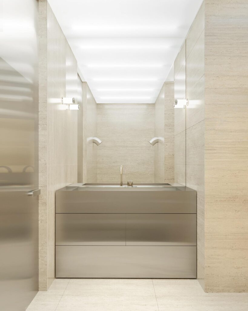Minimalist Bathroom Design by Sivak+Partners