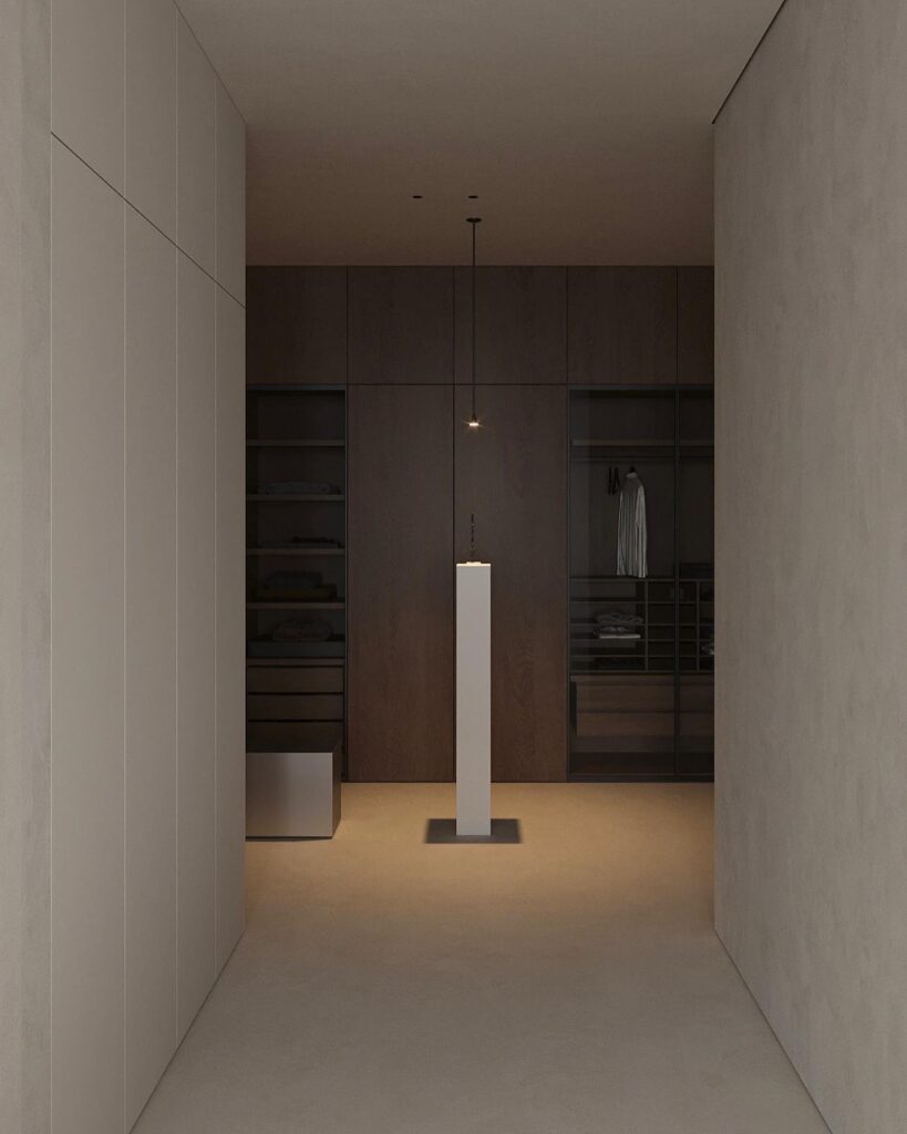 A Minimalist Interior Design Hallway