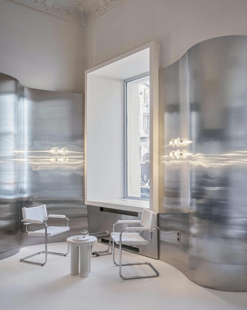 Modern And Minimalist Interior Design With Sleek Furniture And Architectural Details