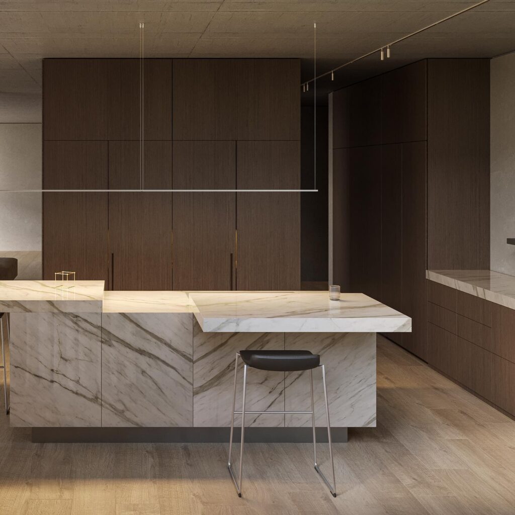 Modern and Minimalist Kitchen Design by Sivak+Partners