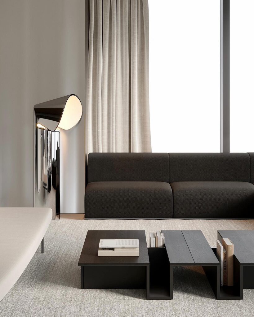 Modern Living Room Design by Sivak+Partners
