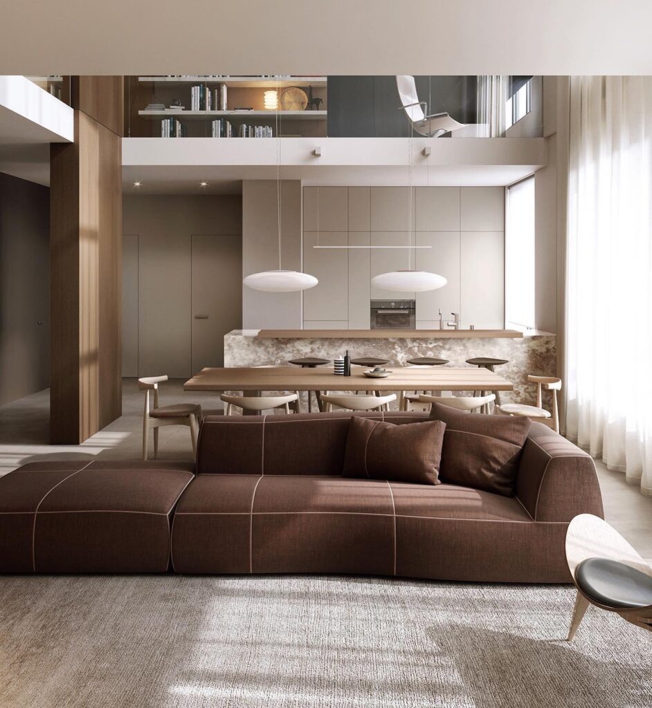 A Modern and Minimalist Interior Design by Sivak+Partners