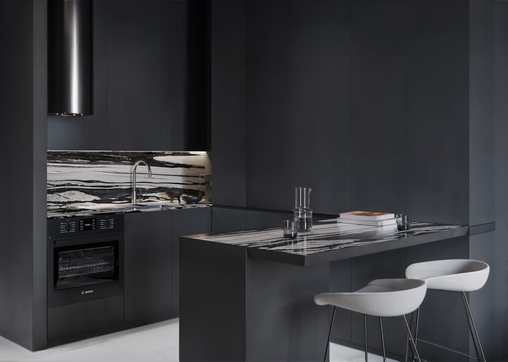 Sleek and Minimalist Kitchen Design by Sivak+Partners
