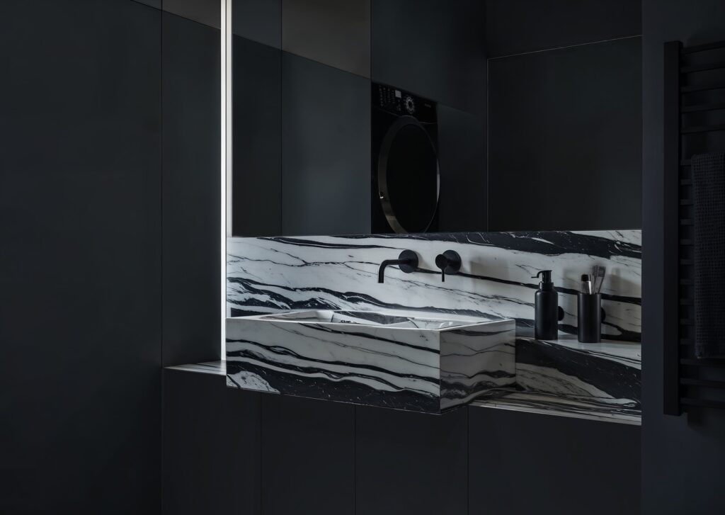 Sleek and Modern Bathroom Design by Sivak+Partners