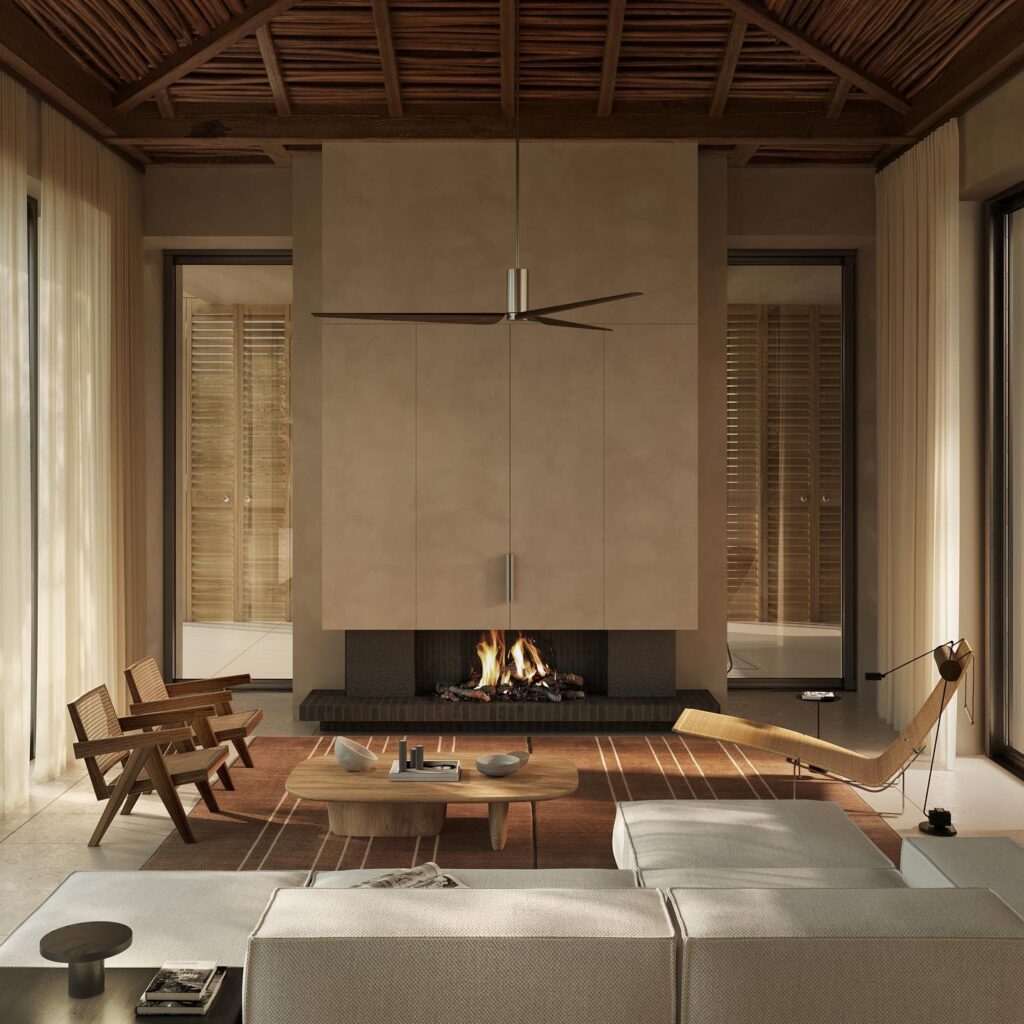 A Spacious And Cozy Interior Design