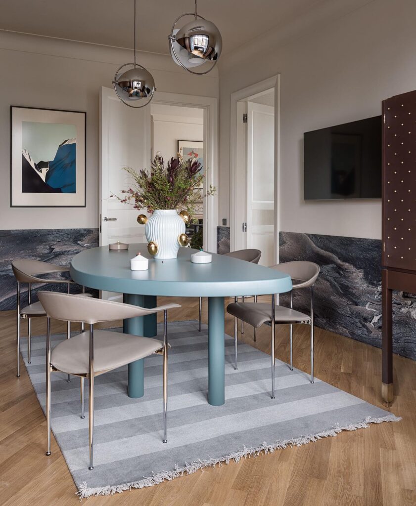 A Stylish Dining Room Designed by Sivak+Partners