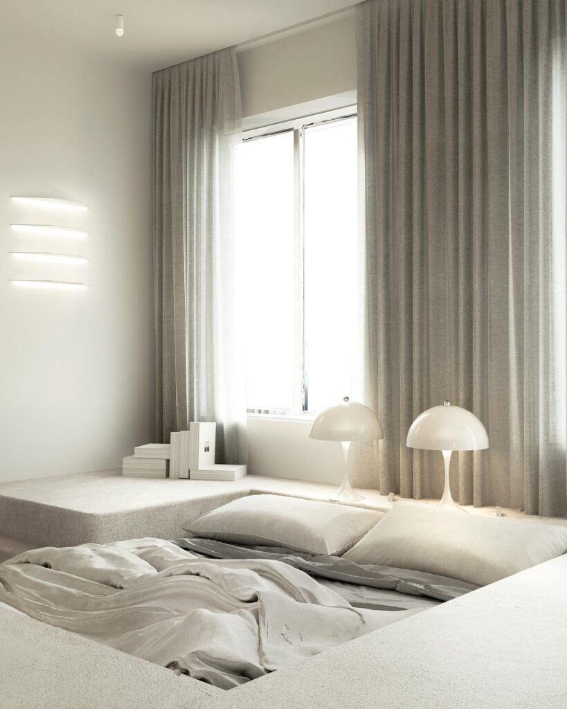 A Cozy Bedroom Interior Designed by Sivak+Partners