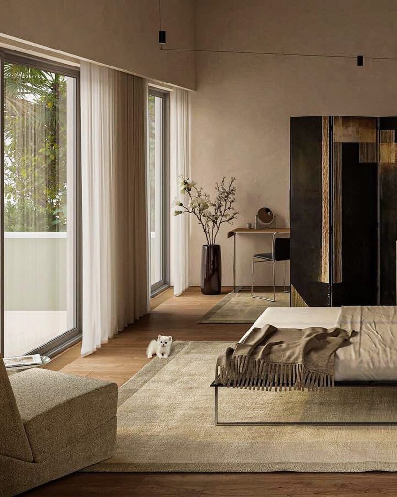 A Cozy Bedroom Interior Designed by Sivak+Partners