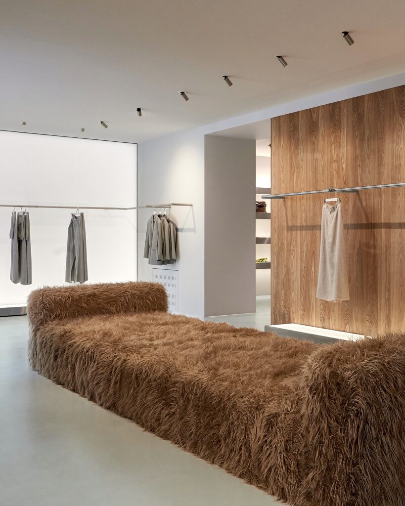 Cozy Clothing Showroom Designed by Sivak+Partners