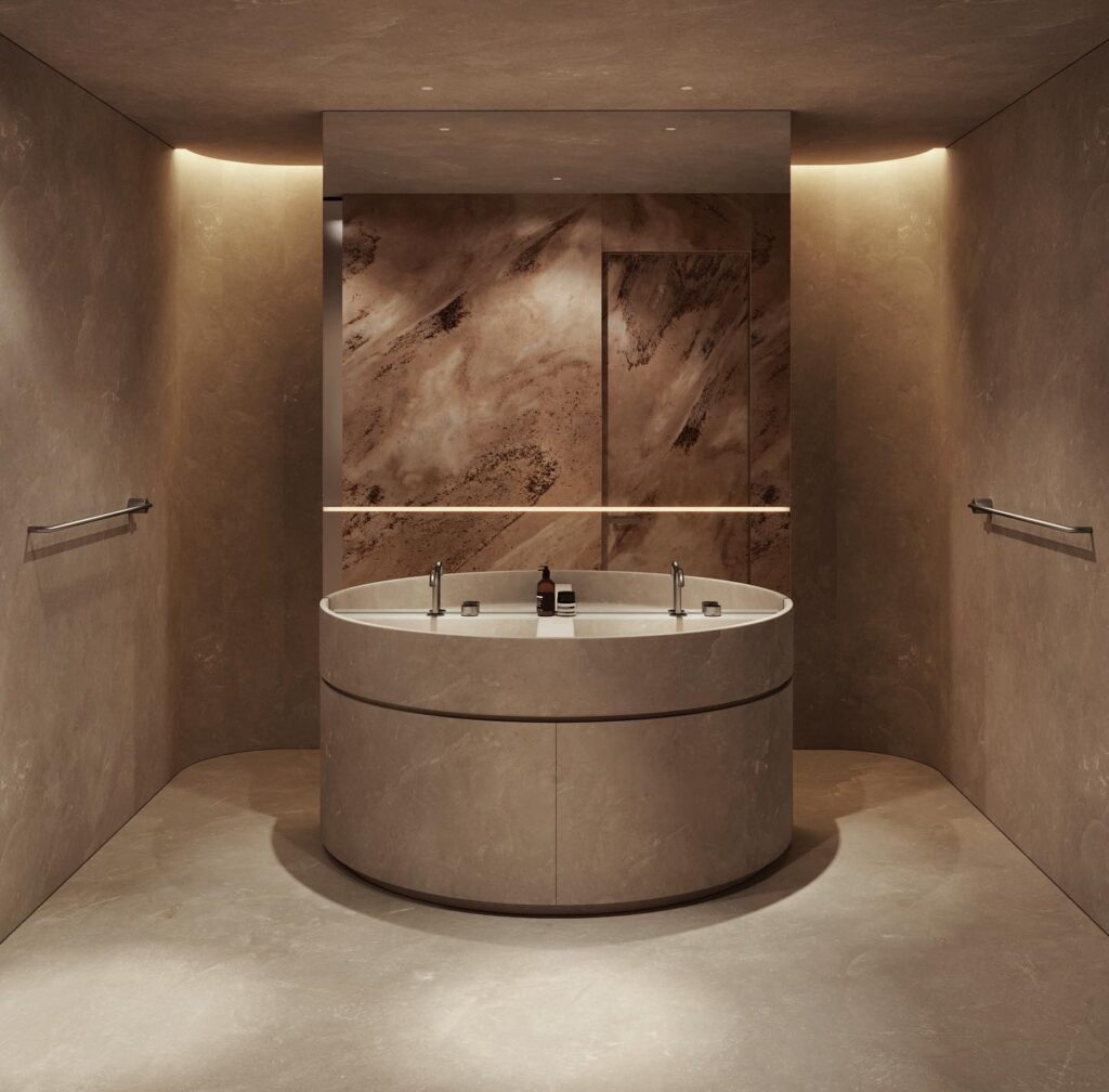 Luxurious Bathroom Design by Sivak+Partners
