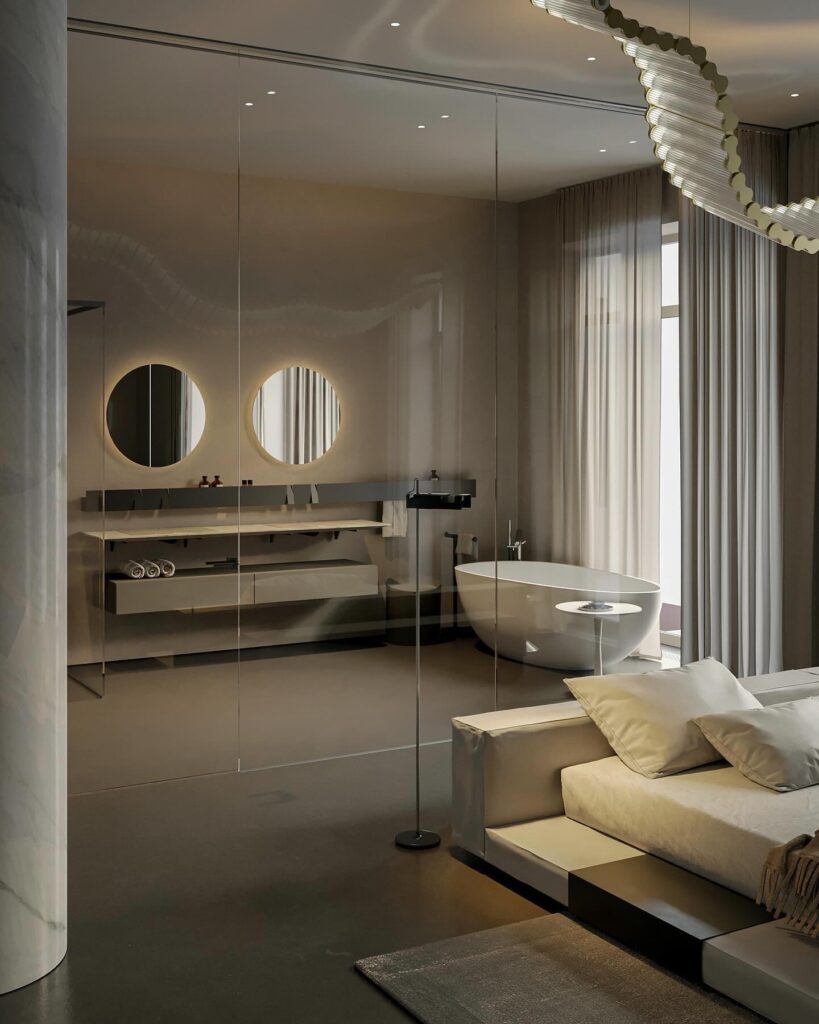 Luxurious Bathroom Design by Sivak+Partners