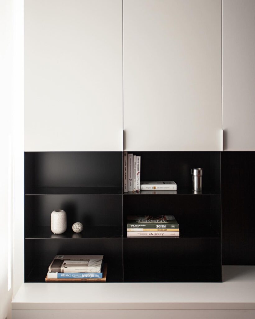 Minimalist Bookshelf Design by Sivak+Partners
