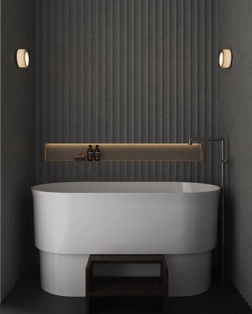 A Modern Bathroom Design By Sivak+Partners