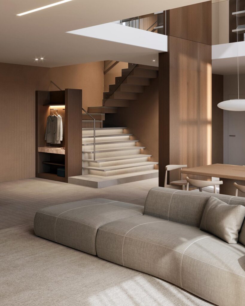 A Modern and Minimalist Interior Design
